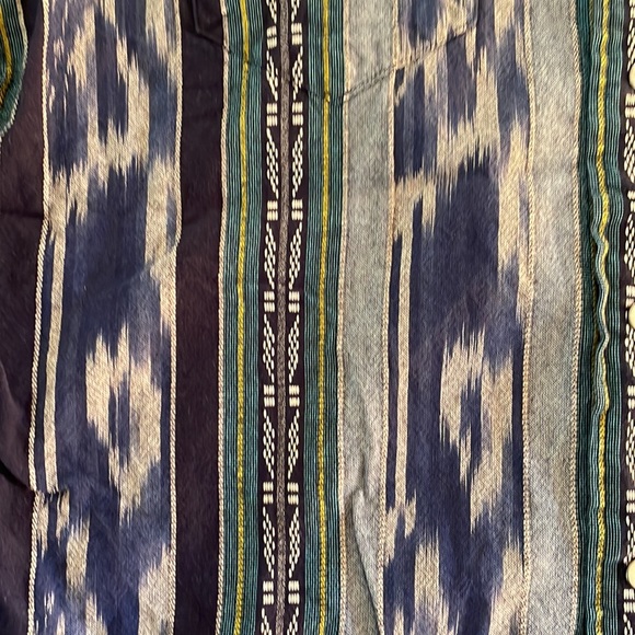 Vintage Western Bohemian Mens Polo by Ralph Lauren -Medium - Picture 3 of 4